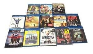 Lot of 13 Blu-ray Movies including Wind River, The Heat, Inferno